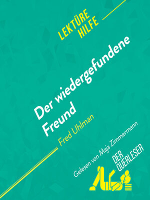cover image of Der wiedergefundene Freund von Fred Uhlman Lektürehilfe